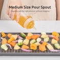 thumbnail image 4 of ROBOT-GXG 2pcs 100ML Plastic Sauce Squeezer Bottle Dispensing Bouteille, 4 of 9