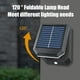 thumbnail image 5 of Aplique solar de pared | Aplique solar LED impermeable para exteriores | Resistente a la intemperie IP65 | Sensor de movimiento | Batería de larga duración | Iluminación para porches, patios,, 5 of 6