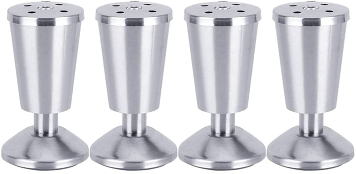 Details about   4pcs Stainless Steel Furniture Leg Table Cabinet Couch Sofa Feet 12cm Height