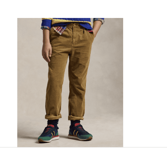 Polo Ralph Lauren Big Boys Stretch Corduroy Pant - Brown