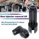 thumbnail image 5 of Riwesomey 2 Pieces Car Fuel Filling Socket Sockets Point Replacement 17mm 12 Accessories Modified for Power Stroke 6.7L F250 F350 Type2, 5 of 6