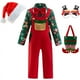 thumbnail image 1 of Conjunto de ropa con estampado de Papá Noel para niños, camisa y monos de Navidad, ocasión Formal, fiesta de Navidad, ceremonia de Gala, ropa para bebés, 1 of 5