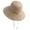 Khaki, variant on Women's Straw Hat, Vintage Style Wide Brim Boater and Fedora Sun Hat for Outdoor, Beach, Garden Wedding, and Summer Casual Style Beige