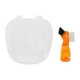 thumbnail image 5 of Unique Bargains 1 Set Braces Box Lightweight Braces Storage Box White Orange, 5 of 5