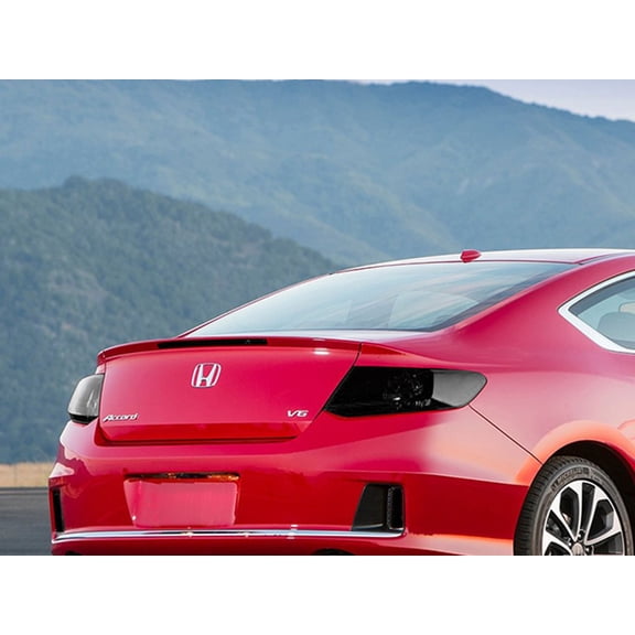 Rvinyl Tail Light Tint Covers Compatible with Honda Accord 2013-2015 (Coupe) - Smoke