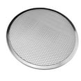 thumbnail image 1 of Grill Aluminum Thicken Non-stick Net  Pizza Mesh Pan Baking Tray Kitchen Tool, 1 of 6