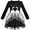Black Swan, variant on Girls Dress Christmas Santa Long Sleeve Party Dress 4 Years