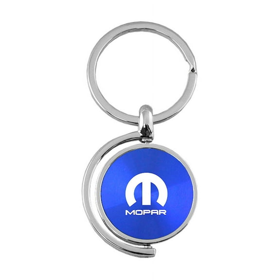 Mopar Spinner Key Ring (Blue)