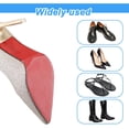 thumbnail image 5 of FYBTOF Shoes Sole Protectors Self-Adhesive Sole Protector Roll With Anti-Slip Lattice Texture, Crystal Clear Sole Sticker For High Heels Outdoors(3m/9.84ft)-3360, 5 of 5