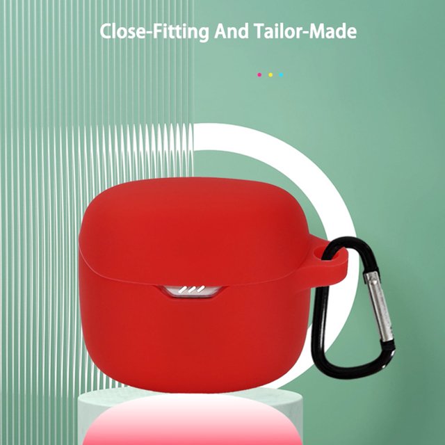 Almohadilla para auriculares SUSUchens, ajuste ceñido, no amarillea, lavable, no afecta la carga, cobertura total, compatible con Bluetooth, funda para auriculares JBL TUNE FLEX, color azul