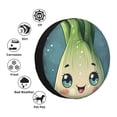 thumbnail image 4 of Naloa Adorable Kawaii Fennel Character PVC Leather Spare Tire Wheel Cover Spare Tire Cover, for Car Truck SUV Camper Trailer Universal Fit(14-17in)-, 4 of 6