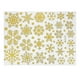 thumbnail image 1 of hoja de pegatinas de pared con temática navideña, decoración de copos de nieve para ventanas., 1 of 2