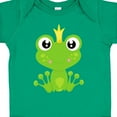 thumbnail image 4 of Inktastic Cute Frog, Green Frog, Frog Prince, Crown Boys or Girls Baby Bodysuit, 4 of 5