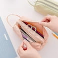 thumbnail image 2 of PinkPencil Case Large Capacity Pencil Case Oxford Cloth Pencil Case Pouch, 2 of 2