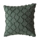thumbnail image 2 of Funda de almohada de felpa con borlas de terciopelo - Fundas de almohada estándar de la India, acolchado resistente a las arrugas para decoración del hogar y la oficina, diseño suave y duradero, 2 of 5