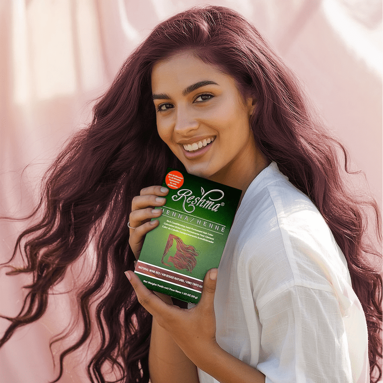 30-Minute Henna Hair Dye Soft Shiny Hair Henna Hair Color Dye, 100
