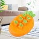 thumbnail image 5 of Juguete educativo de peluche de frutas para recoger frutas en el suelo. zanahoria L, 5 of 6