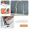 thumbnail image 4 of MIANGASTORE Sink Faucet Sprayer Faucet Rotatable Sprayer Head Faucet Aerator Nozzle, 4 of 9