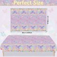 thumbnail image 2 of 4 Pcs Butterfly Party Tablecloths - Butterfly Birthday Decorations Tablecloth Colorful Rectangular Table Covers with Butterfly Design for Spring Party Decorations, 51 x 86.6 Inch, 2 of 8