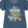 thumbnail image 3 of Dr. Seuss - First Grade Out Of This World - Youth Girls Fleece Dress, 3 of 6