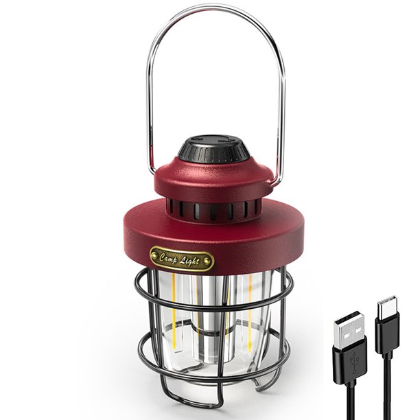 Linterna Colgante Linterna Colgante Escalada Atmosphere Light 2000 MAh Batería Impermeable Control regulable para Senderismo Camping