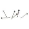 thumbnail image 4 of HLONK 24pcs Crystal Rhinestone Surgical Steel Nose Ring Bone Stud Body Piercing Jewelry (Mixed Colors), 4 of 7