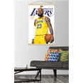 thumbnail image 2 of NBA Los Angeles Lakers - LeBron James Feature Series 23 Wall Poster with Magnetic Frame, 22.375" x 34", 2 of 5