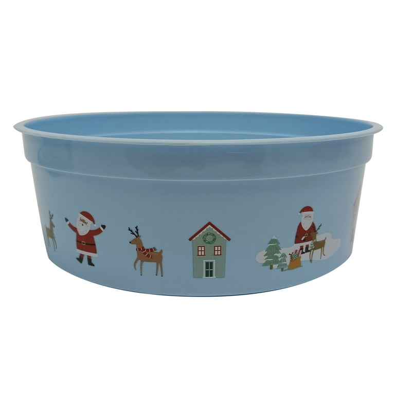 6.25X2.25X4.25 Christmas Food Storage Container Assorted