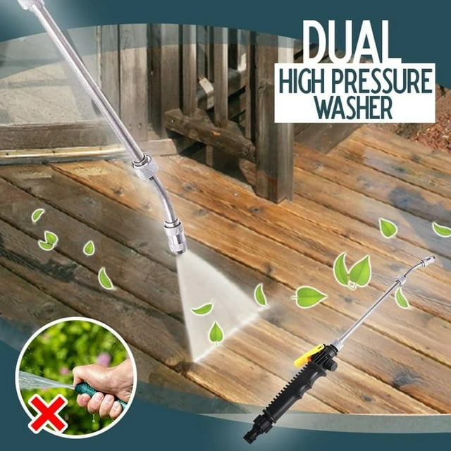Cqxid Air Tools Under $10 Dual High-Pressure Washer Nozzle Washing Water Power Washer Air Conditioning Ran