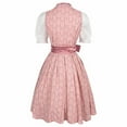 thumbnail image 6 of NMMUED Dirndl Dresses Women 3pcs Oktoberfest Outfits Women October Festival Costume for Women Traditional Oktoberfest Costume Midi Dress, Hot Pink XXL, 6 of 7