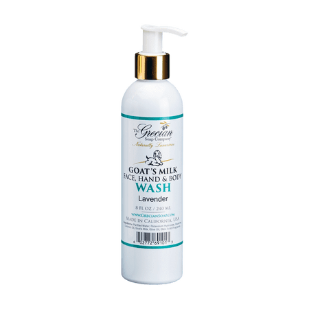 The Grecian Soap Company Liquid Daily Use Balancing Body Wash 8 oz - Lavender