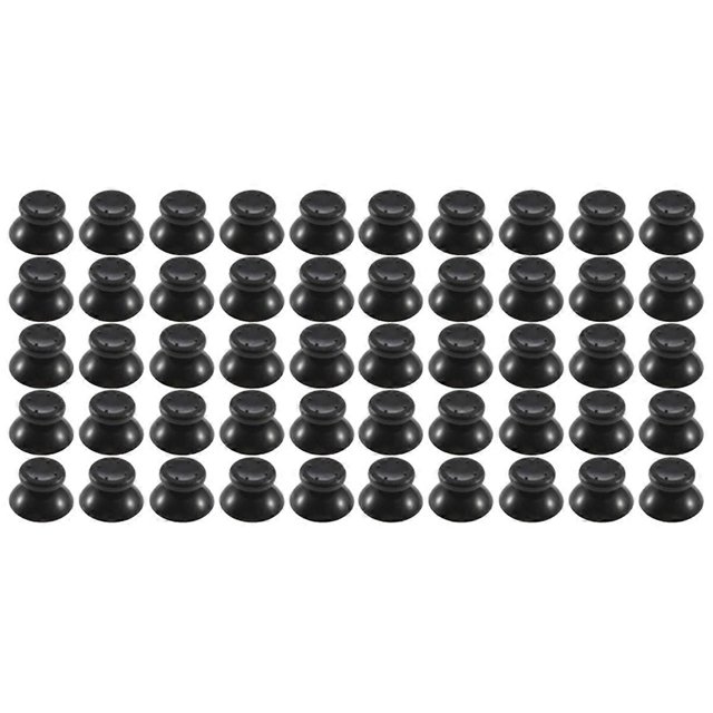 50Pcs 3D Analog Joystick Thumb Stick Grip Cap Button for Xbox 360