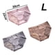 thumbnail image 2 of Ropa interior de mujer de seda de hielo sin costuras de algodón antibacteriano con encaje en la entrepierna para las cuatro estaciones fina, 2 of 5