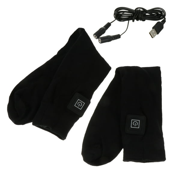 Batteries Intelligent Temperature Control Socks Men Heating Heated Electric Remote