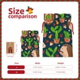 thumbnail image 3 of Kdxio Cute Hedgehogs Cactus Blue Christmas Gift Bags, Birthday gift bags Xmas Presents Bags Holiday Gift Bags for Christmas Gifts, Weddings and Birthday-Small, 3 of 9