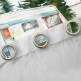 thumbnail image 4 of Erosebridal Cartoon White RV Car Blackout Curtains Set of 2 (52x84 Each) for Kids Teens,Happy Camping Window Curtains for Boys Girls,Microfiber Bedroom Decor, 4 of 6