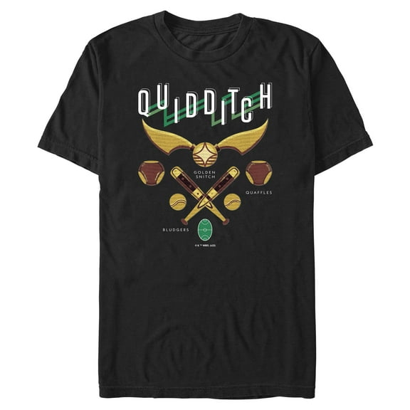 Mens Harry Potter Quidditch Elements T Shirt