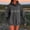 Dark Gray, variant on Plus Size Sweatshirts for Womens Pullover Fashion Casual Ladies Printed Long Sleeve Tops Blouse Hooded Sweatshirts