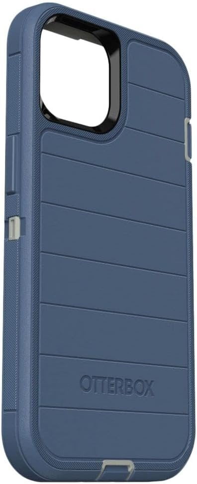 OtterBox Defender Series Screenless Edition Case for iPhone 13 Only - Holster Clip Included - Microbial Defense Protection - Non-Retail Packaging - Fort Blue