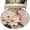 Multi, variant on Round Rugs 5Ft, Pink Spring Floral Round Area Rug Washable Indoor Throw Carpet, Vintage Flowers Retro Botanical Soft Non Slip Circle Rug for Cabinet Bathroom Home Decor Aesthetic