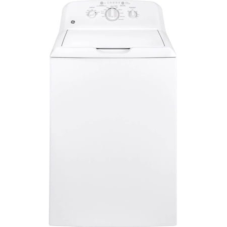 GE GTW220ACKWW - Washing machine - width: 27 in - depth: 27 in - height: 44 in - top loading - 3 cu. ft - 700 rpm - white