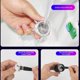 thumbnail image 5 of Portable Electric Shaver Men's Mini Travel Beard Razor Shaving Machine Wet- Dual Use Washable Man Rechargeable Razors Trimmer, 5 of 5