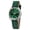 Green, variant on Silver Watch for Women, Casual Ladies Analog Quartz Watch with Canvas Strap, 3ATM Water Resistant, Small Seconds Hands-Dial, Classic Womens Wristwatch Gifts (Light Blue)
