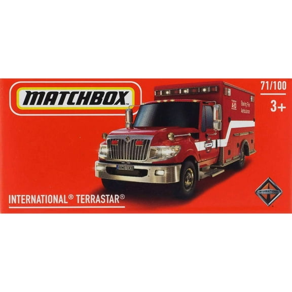 Matchbox International Terrastar Diecast Car (Red)
