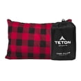 thumbnail image 1 of Almohada para campamento deportivo TETON; Ideal para viajar, acampar y hacer mochileros; Lavable, negro, 12 x 18 pulgadas; 9,6 onzas, 1 of 5