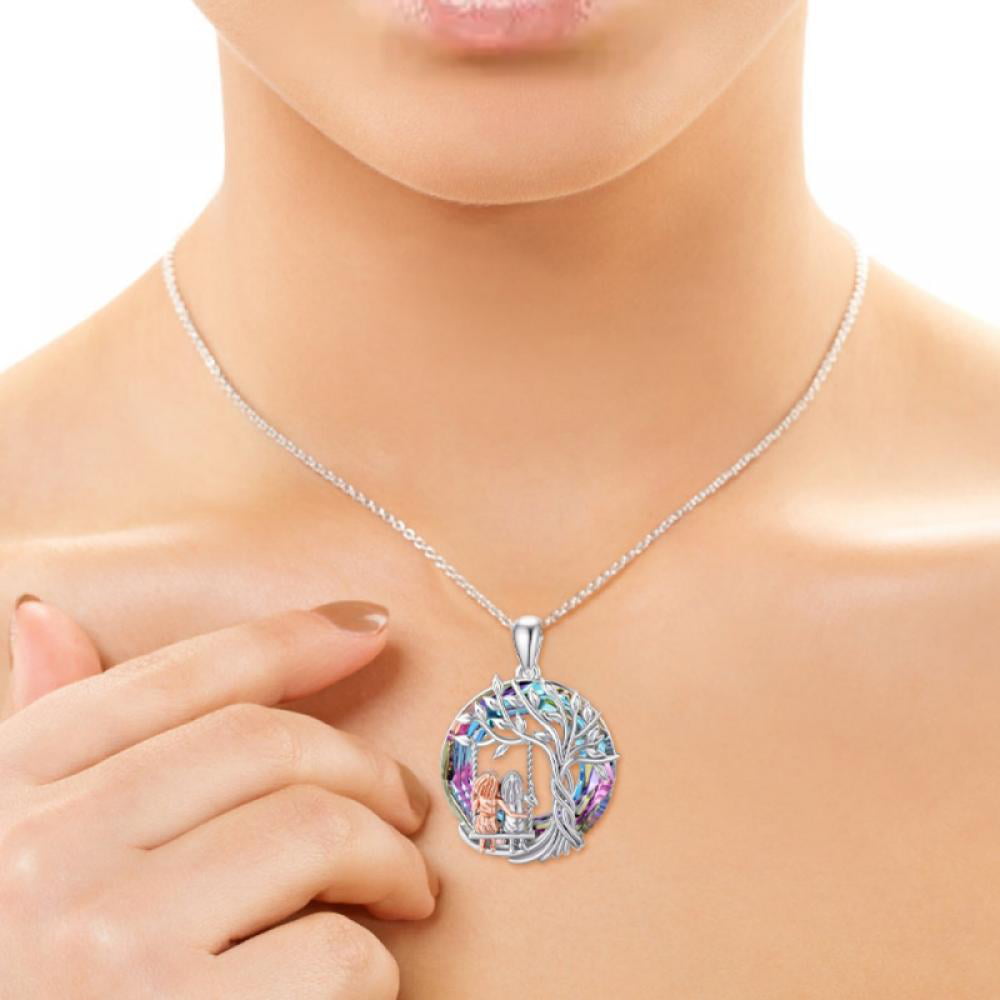 Amazon.com: iiw Tree of Life Necklace for Women 925 Sterling Silver Abalone  Shell Pendant Necklace Birthday Valentines Christmas Mothers Day Jewelry  Gifts for Women Girls Her Mom Daughter : Clothing, Shoes &