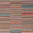 thumbnail image 1 of Ahgly Company Machine Washable Indoor Square Contemporary Sienna Brown Area Rugs, 5' Square, 1 of 7