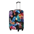 thumbnail image 2 of Balery Tropical Palm Leaves Luggage Cover Protector, Scratch And Dirt Resistant, Fits 18-32 Inch Luggage(excluding luggage) - X-Large, 2 of 9