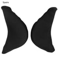 thumbnail image 2 of 5 pares de protectores de dedos de tacón alto con inserción frontal para proteger los dedos del pie (negro), 2 of 8