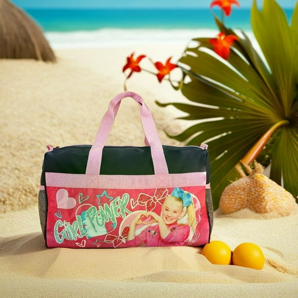 Jojo Siwa Girl s 18 inches Carry On Duffel Bag Dance Fun Print Walmart Business Supplies